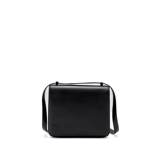 Hermes Constance 24 Epsom Black SHW Stamp A