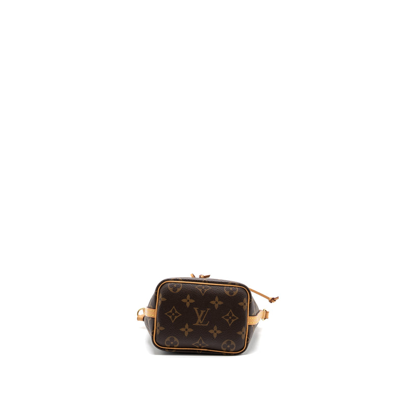 Louis Vuitton nano noe monogram canvas GHW