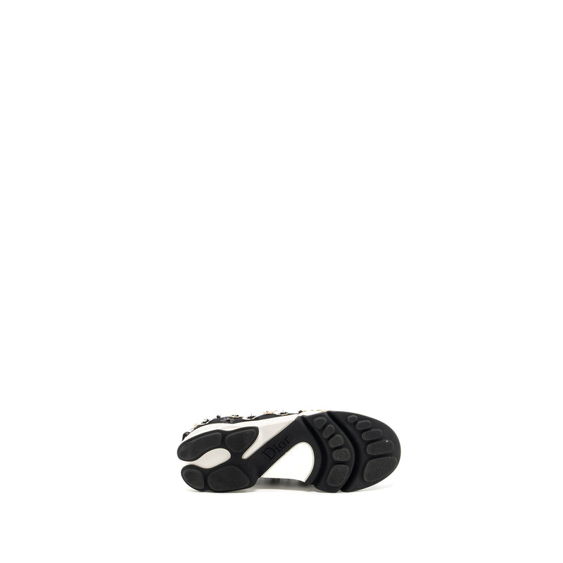Dior Size 36 Fusion Sneaker Fabric Black