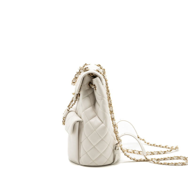 Chanel grained calfskin on sale backpack