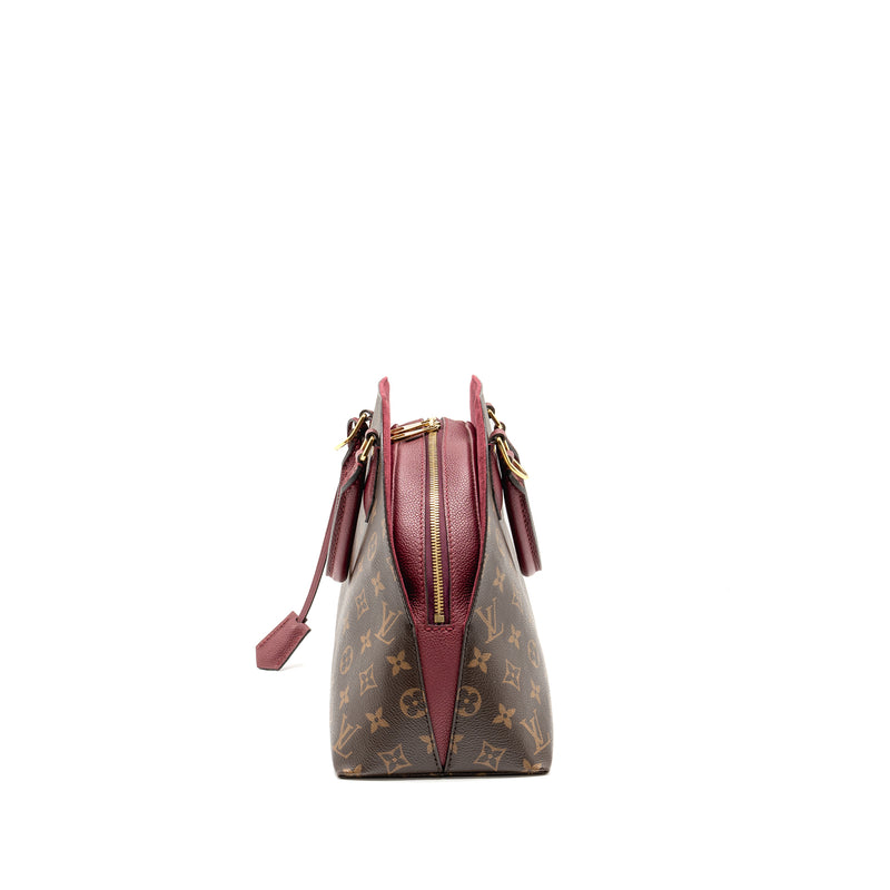 Louis Vuitton Alma B’N’B Bag Monogram Canvas Raspberry GHW