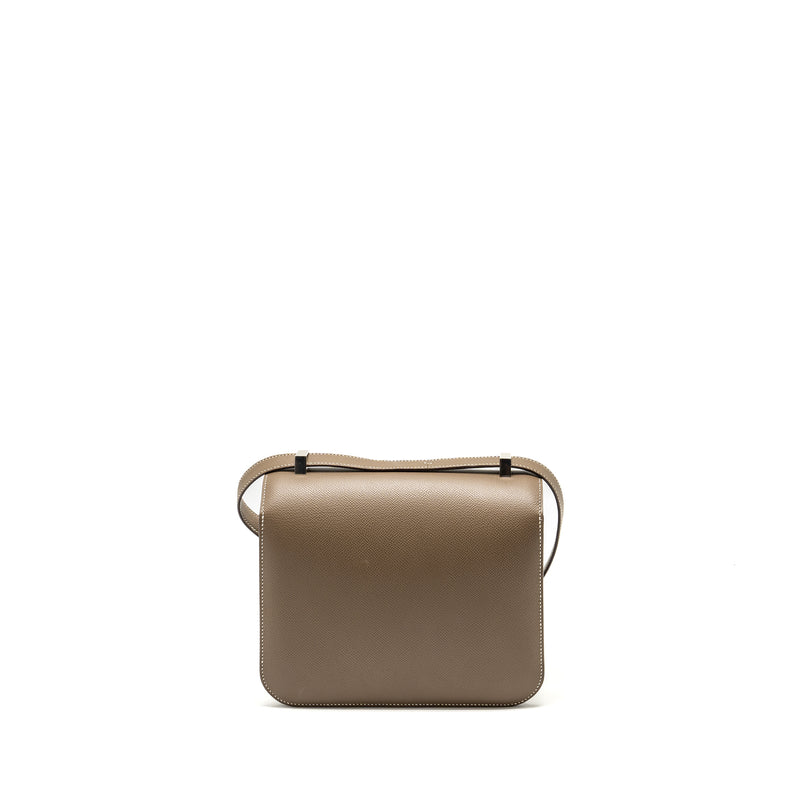 Hermes Constance 24 Epsom Etoupe SHW Stamp Z