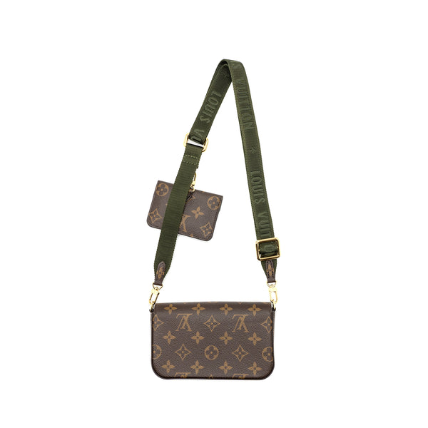 Louis Vuitton Felicie Strap & Go Monogram Canvas GHW (New Version)