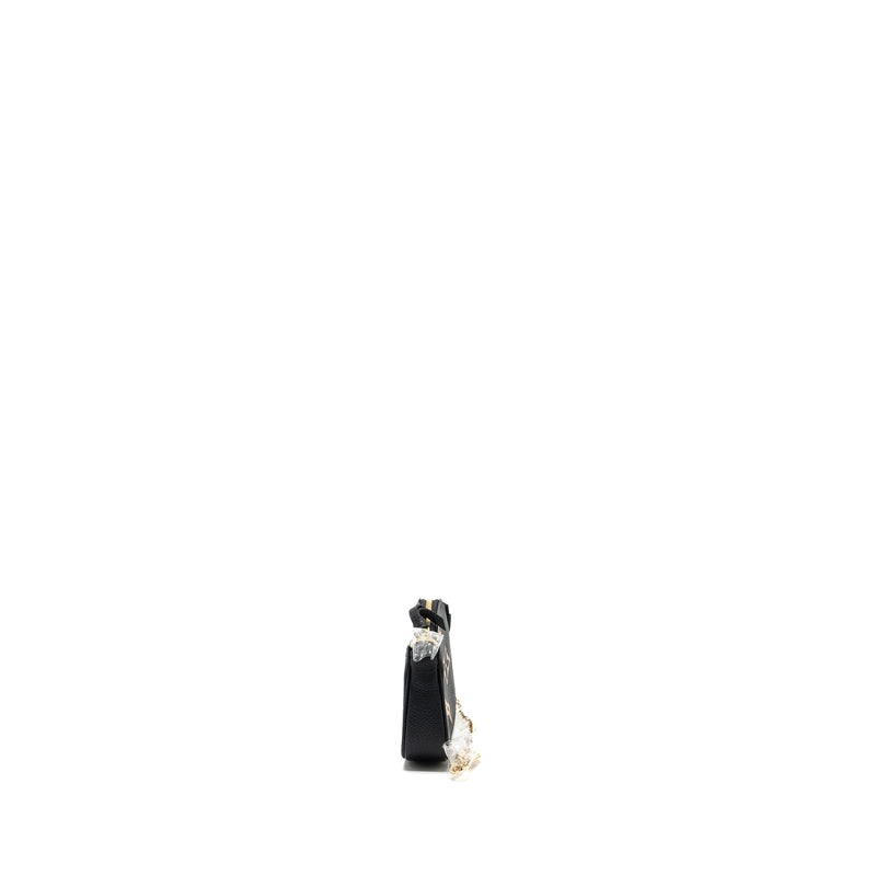 Louis Vuitton Mini Pochette Accessories Bicolour Monogram Empreinte GHW