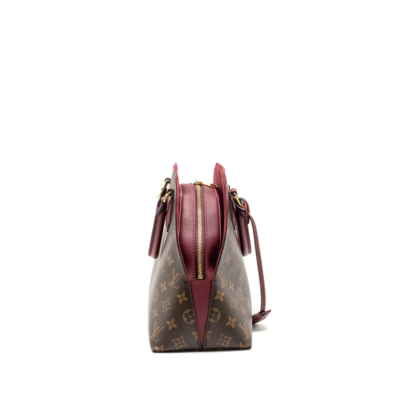Louis Vuitton Alma B’N’B Bag Monogram Canvas Raspberry GHW