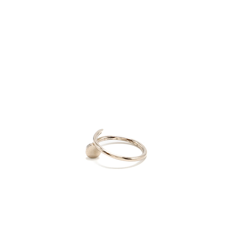 Cartier Size 55 Juste un Clou Ring, Small Model White Gold