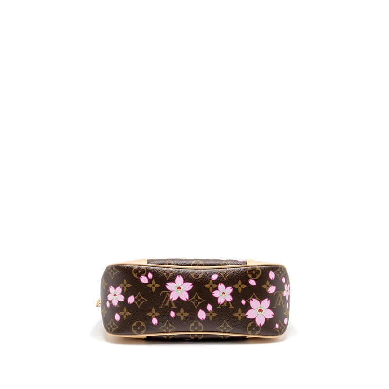 Louis Vuitton x Takashi Murakami Boulogne PM Cherry Blossom Monogram Canvas GHW