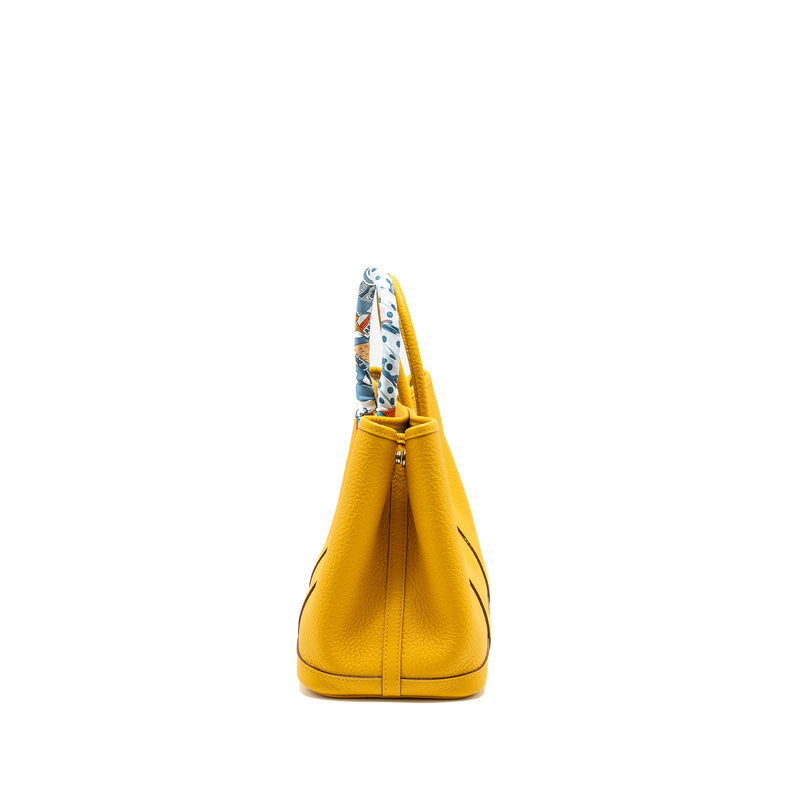 Hermes garden party 30 Country 9D Jaune Ambre SHW Stamp Y