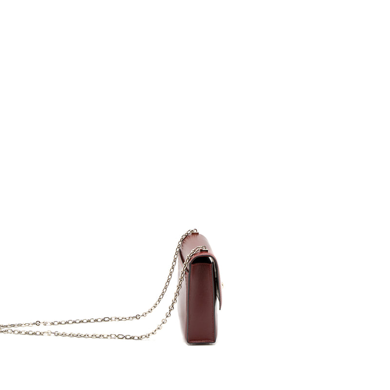 Hermes Mini Verrou Bag Tadelakt Rouge H SHW Stamp A