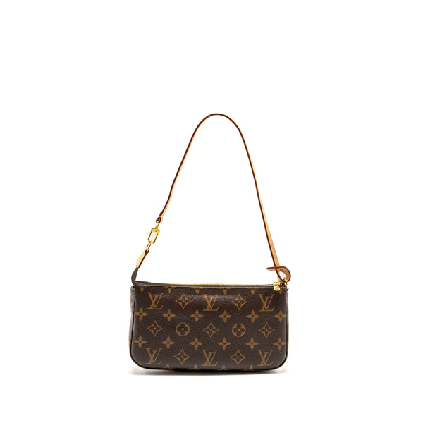 Louis Vuitton Pochette Accessories Monogram Canvas GHW