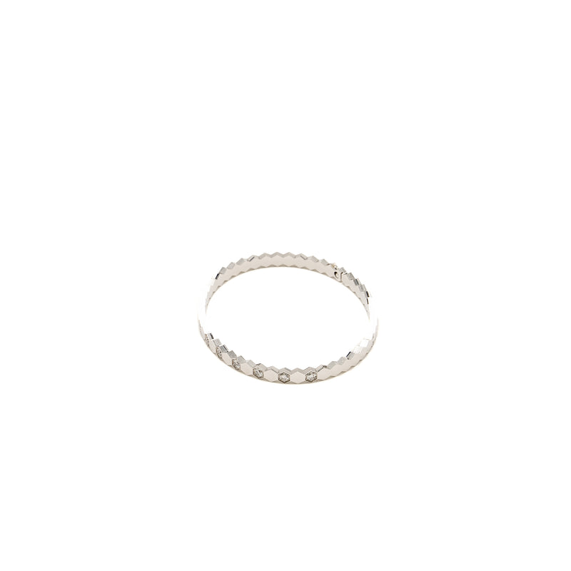 Chaumet size 160 be my love bracelet white gold, diamonds