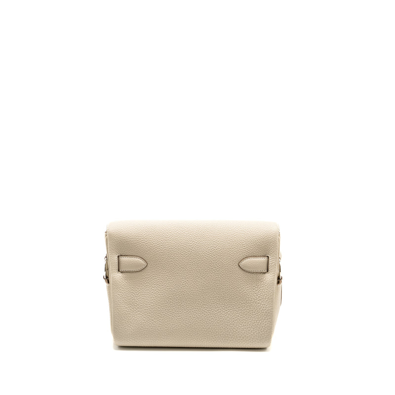 Hermes Kelly Messenger PM Togo Craie SHW Stamp W