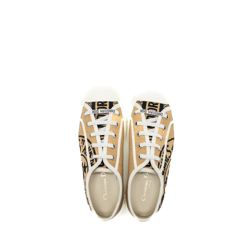 Dior size 37 walk n sneaker beige/Multicolour