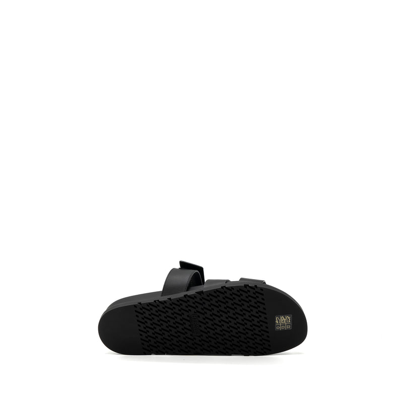 Hermes size 42 chypre sandals black