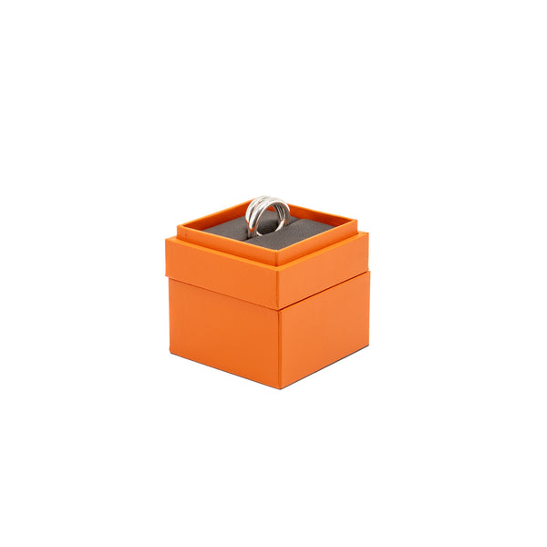 Hermes size 46 Vertige Ring Sterling Silver