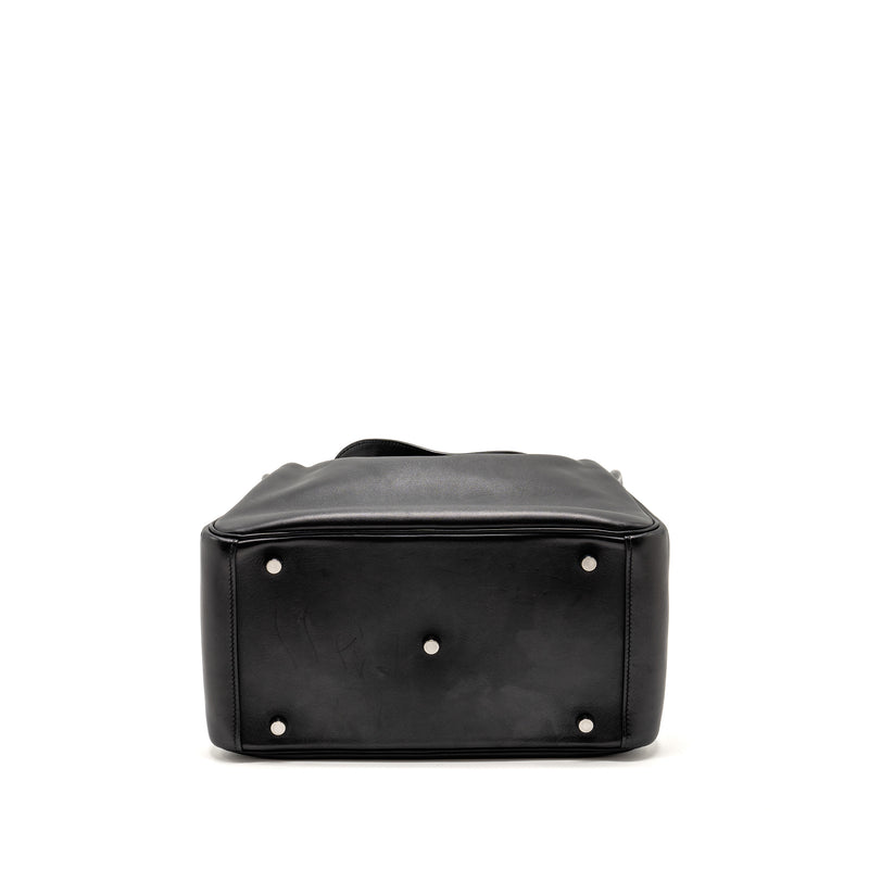 Hermes Touch Lindy 30 Swift/Alligator Mississippiensis Black SHW Stamp C