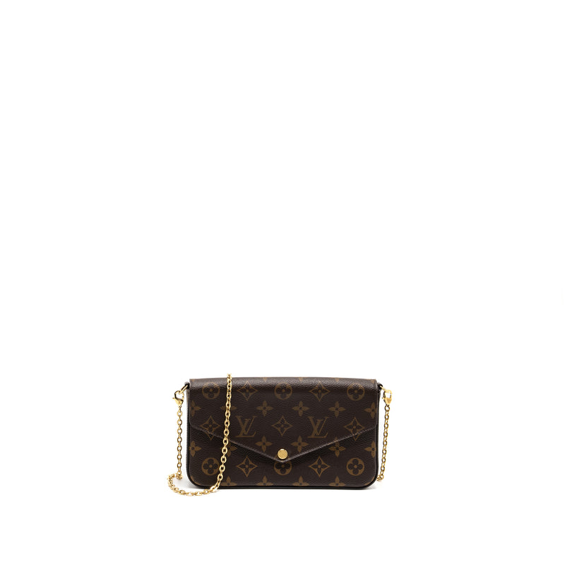 Louis Vuitton Felicie Pochette Monogram Canvas GHW