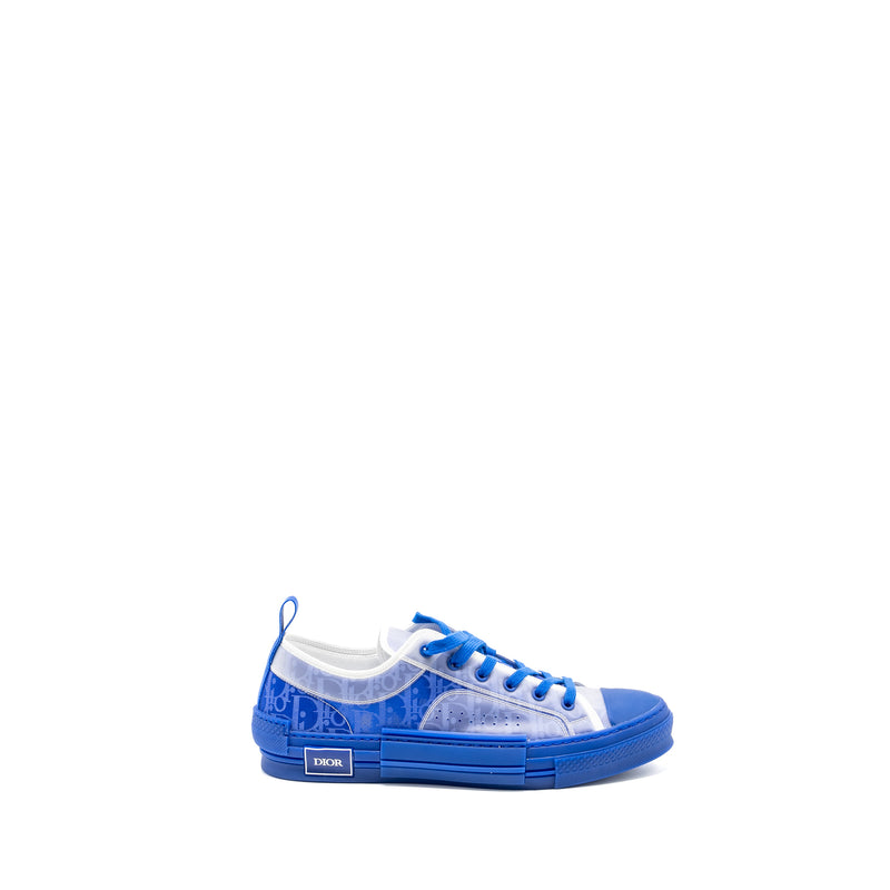 Dior Size 44 B23 Low-top Sneaker Blue/Oblique