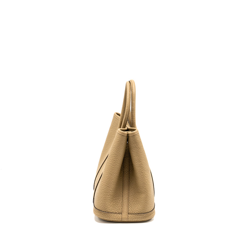 Hermes Garden Party 30 Negonda 8Q Beige Marfa SHW Stamp B