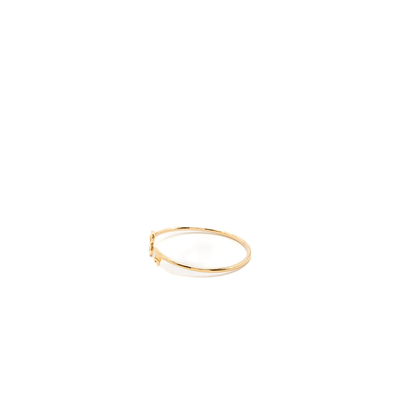 Tiffany size medium heart key wire bracelet rose gold