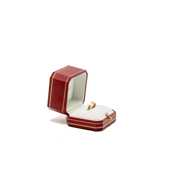 Cartier Size 59 Love Ring Small Model Rose Gold with One Diamond