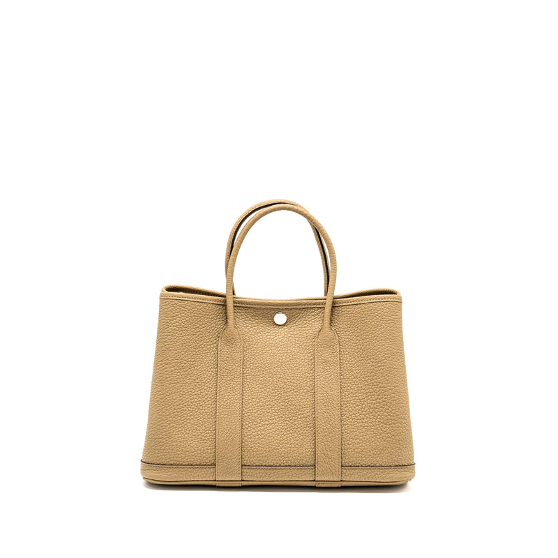 Hermes Garden Party 30 Negonda 8Q Beige Marfa SHW Stamp B