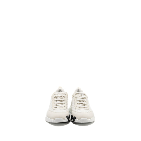 Hermes Size 39.5 Homme Bouncing Sneaker White/Black