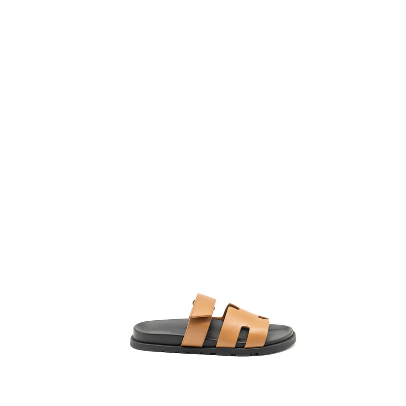 Hermes Size 41.5 Homme Chypre Sandal Gold