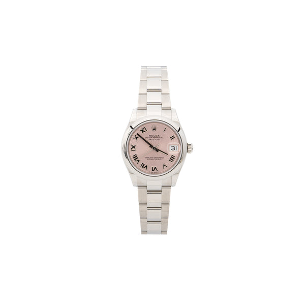 Rolex Datejust 31MM Oystersteel and Pink Dial M278240-0007