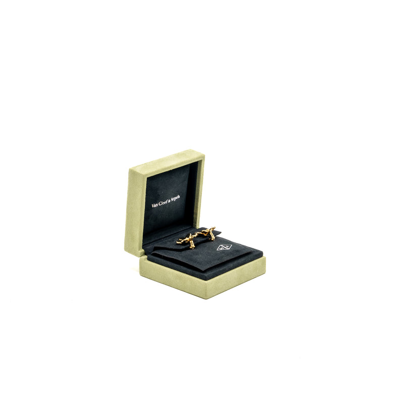 Van Cleef & Arpels Frivole Earrings Large Model Yellow Gold/Diamonds