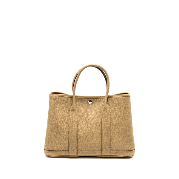 Hermes Garden Party 30 Negonda 8Q Beige Marfa SHW Stamp B