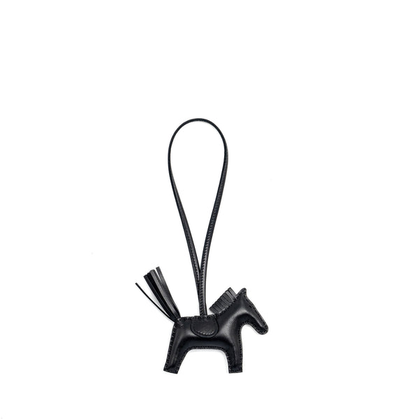 Hermes Rodeo PM Bag Charm Black Stamp U