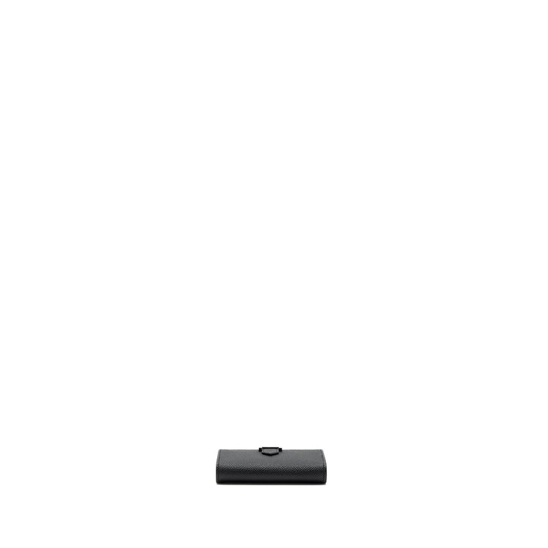 Hermes bearn card holder epsom so black with black hardware stamp Z