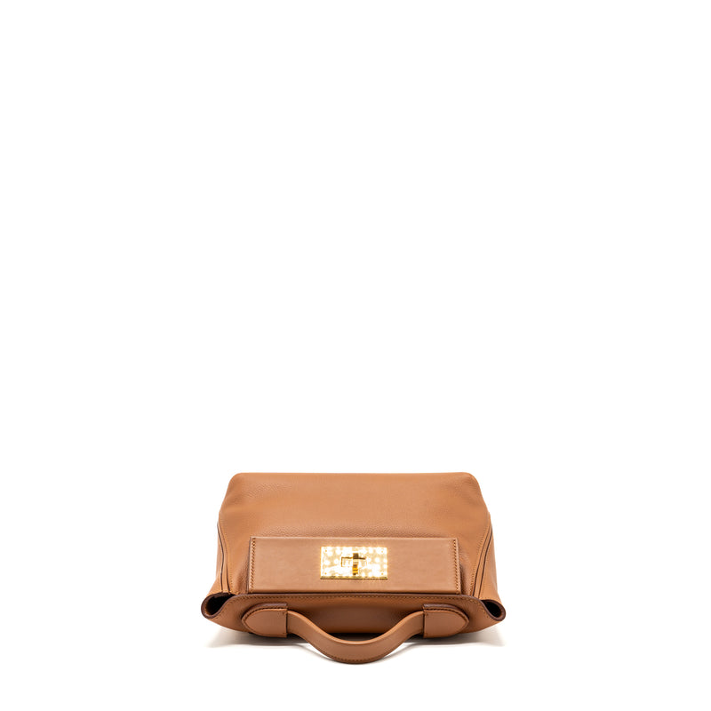 Hermes mini 24/24 2424-21 bag evercolor/swift Gold GHW Stamp B