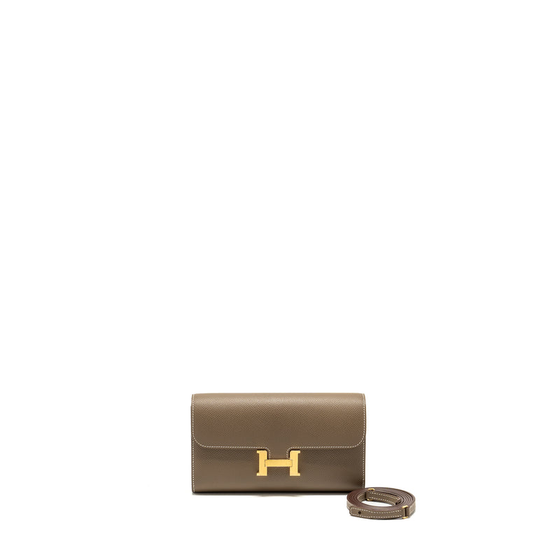 HERMES Constance To Go Epsom Etoupe GHW Stamp Z