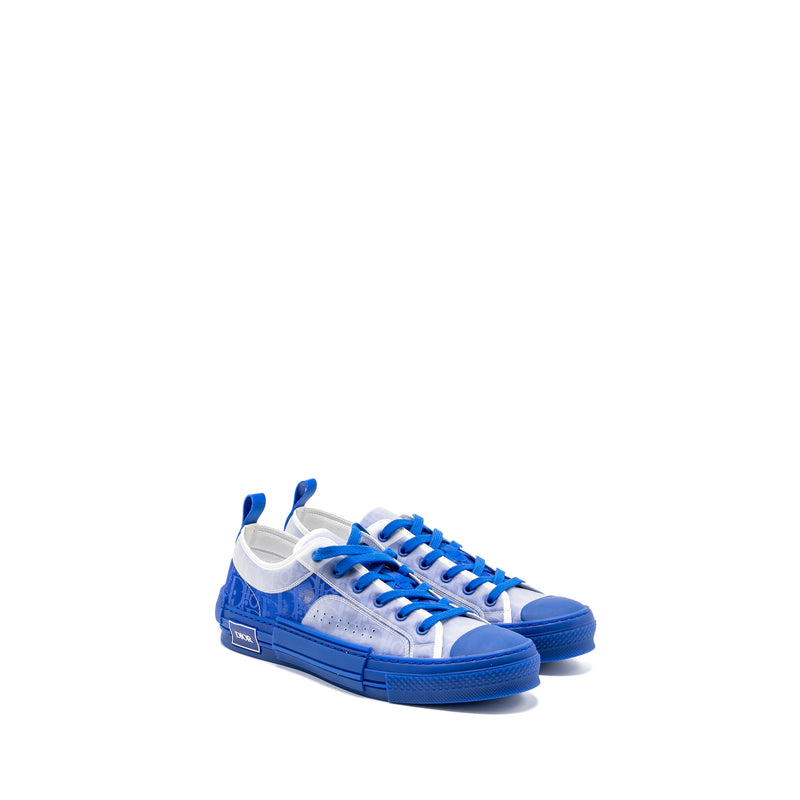 Dior Size 44 B23 Low-top Sneaker Blue/Oblique