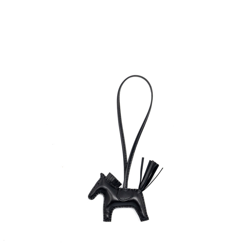 Hermes Rodeo PM Bag Charm Black Stamp U