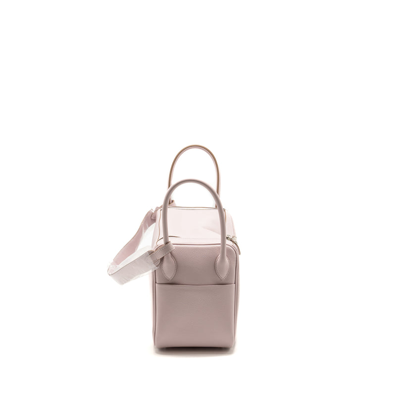 Hermes Lindy 26 Evercolor Mauve Pale SHW Stamp B