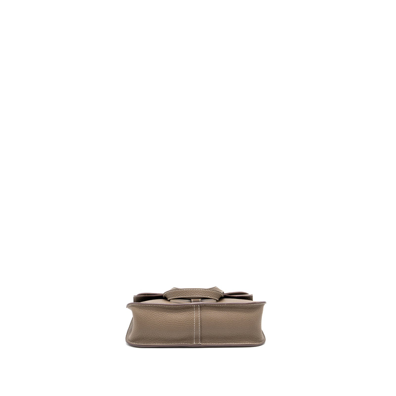 Hermes Halzan 25 clemence etoupe GHW stamp Z