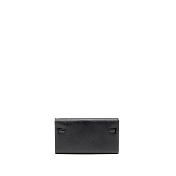 Hermes Classic Kelly To Go Epsom Black GHW stamp Z