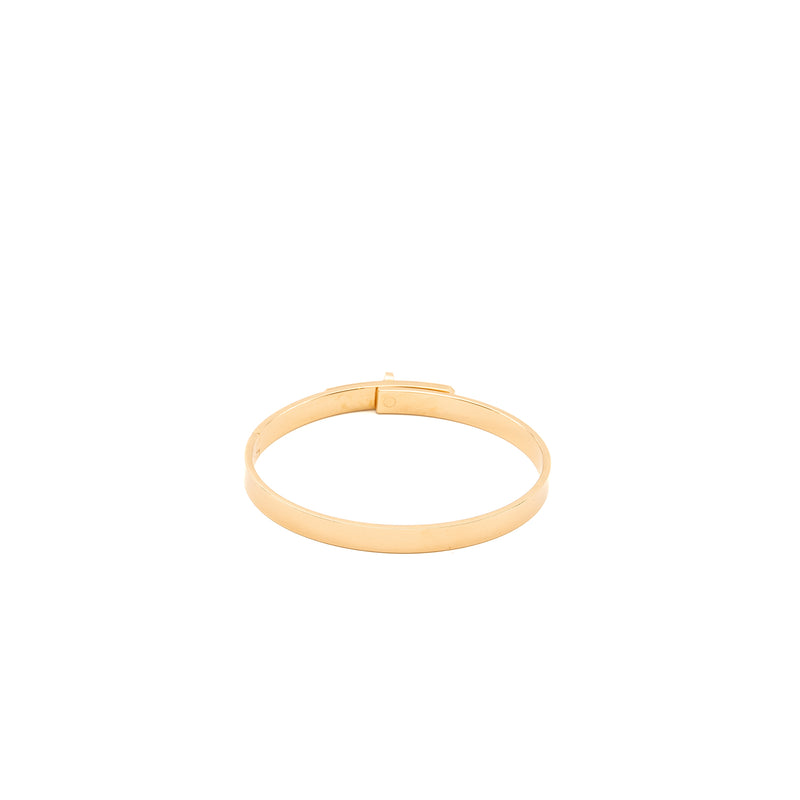 Hermes Size SH Kelly Bracelet Rose Gold, Diamonds