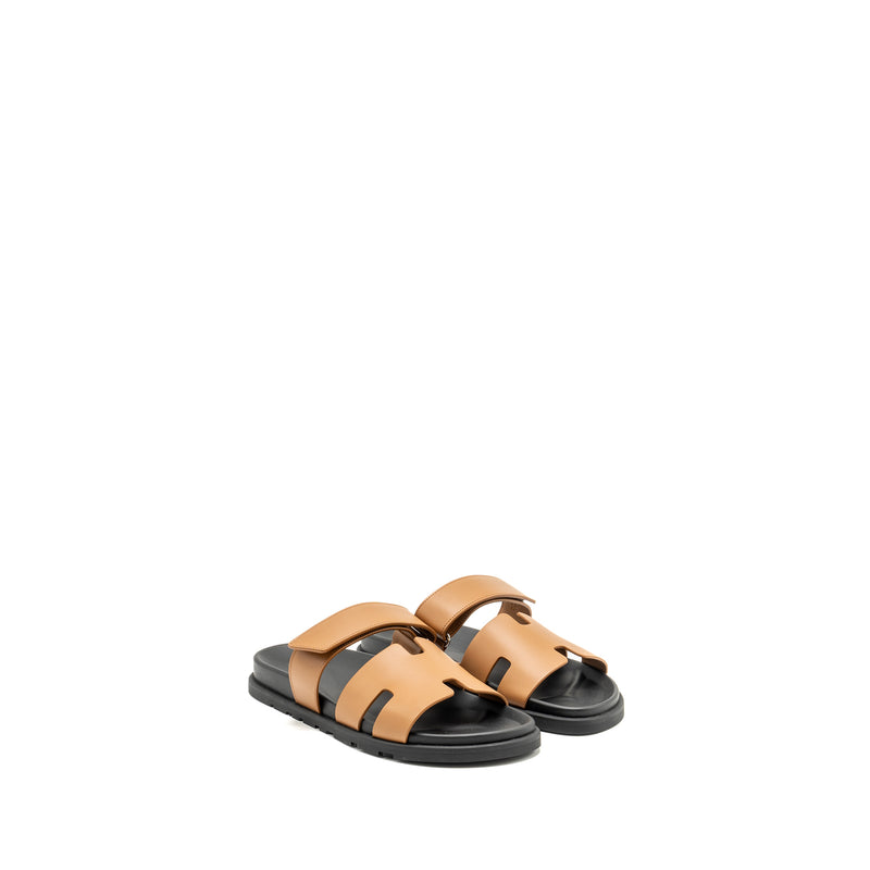 Hermes Size 41.5 Homme Chypre Sandal Gold