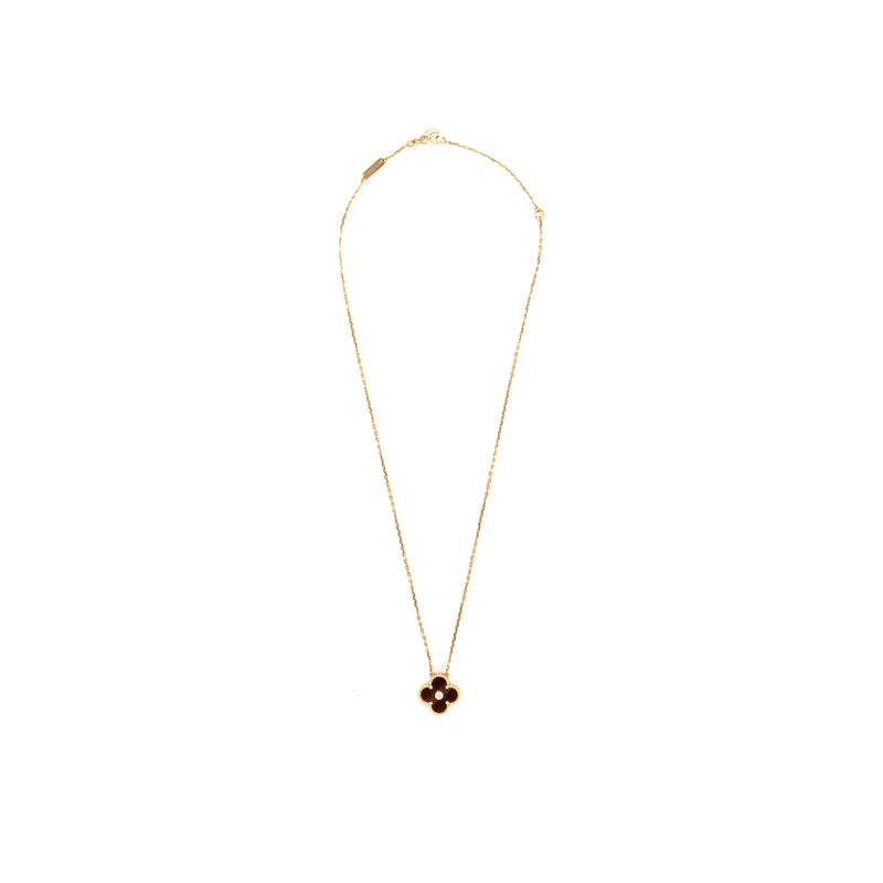 Van Cleef and Arpels holiday limited 2017 pendant Bulls Eye RGHW