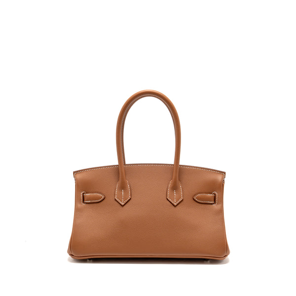 Hermes Birkin Shoulder 29 Evercolor Gold SHW Stamp W