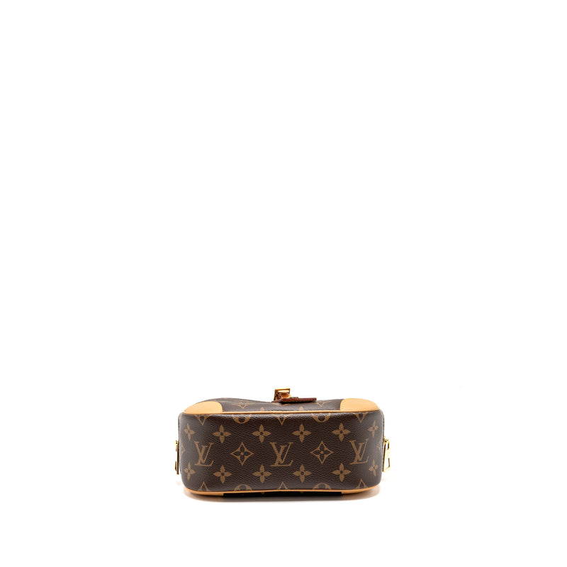 Louis Vuitton Mini Deauville Shoulder Bag Monogram Canvas GHW