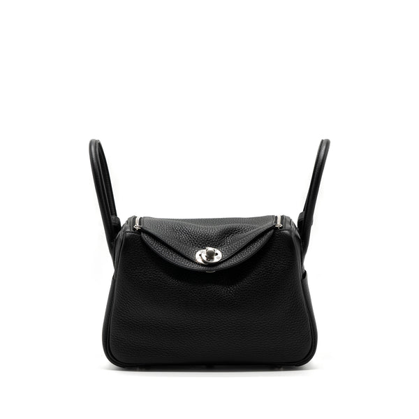 Hermes Lindy 26 Clemence Black SHW Stamp U