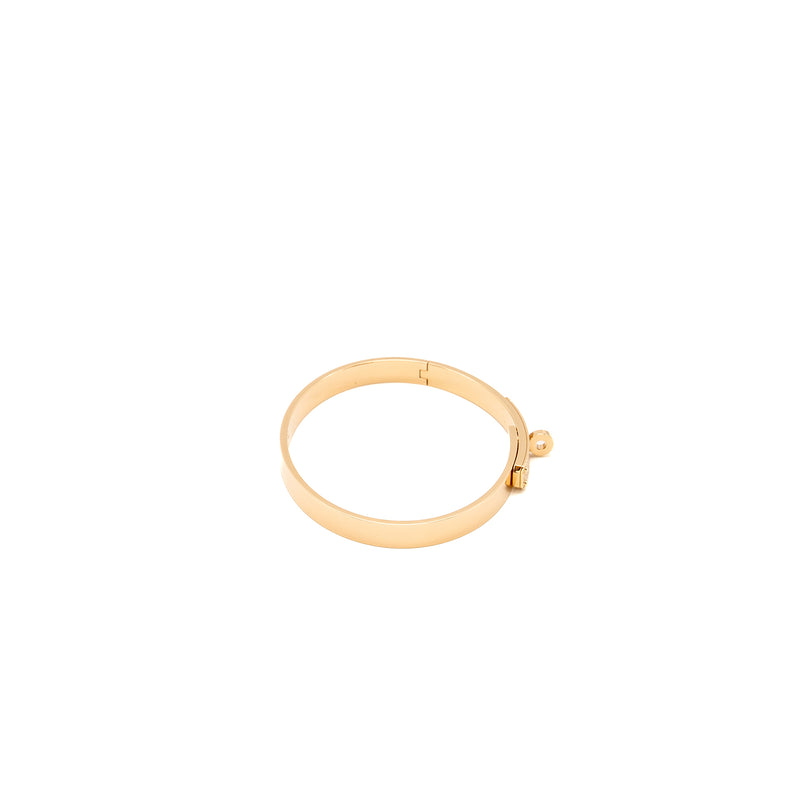 Hermes Size SH Kelly Bracelet Rose Gold, Diamonds