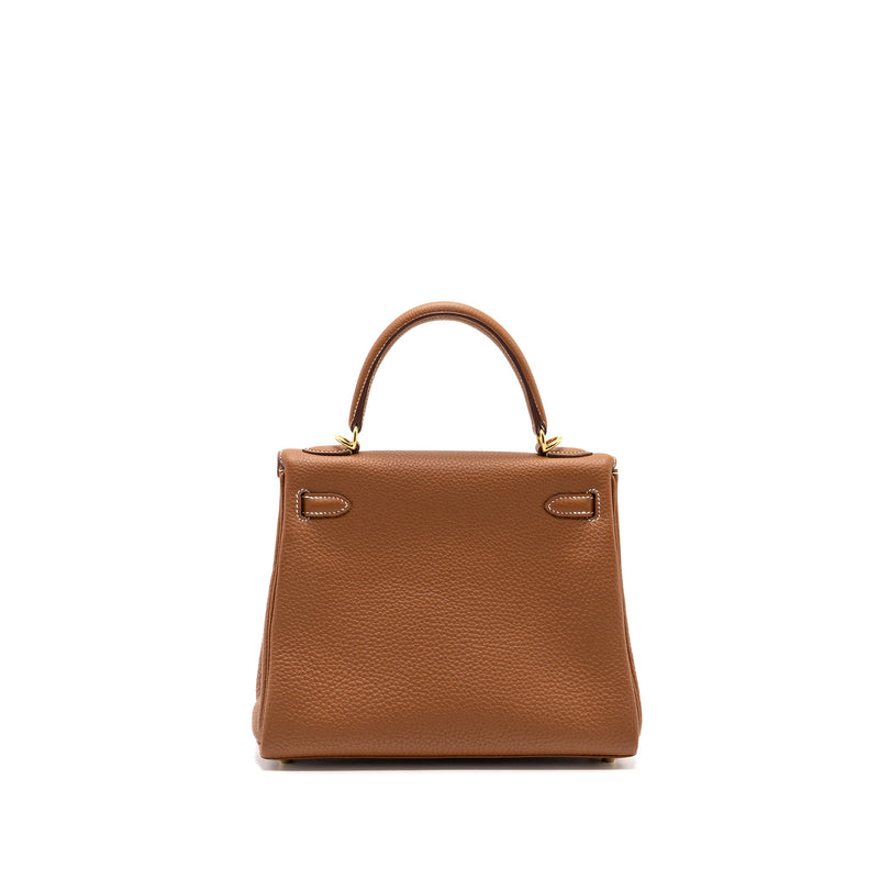 Hermes kelly 25 togo gold GHW stamp U