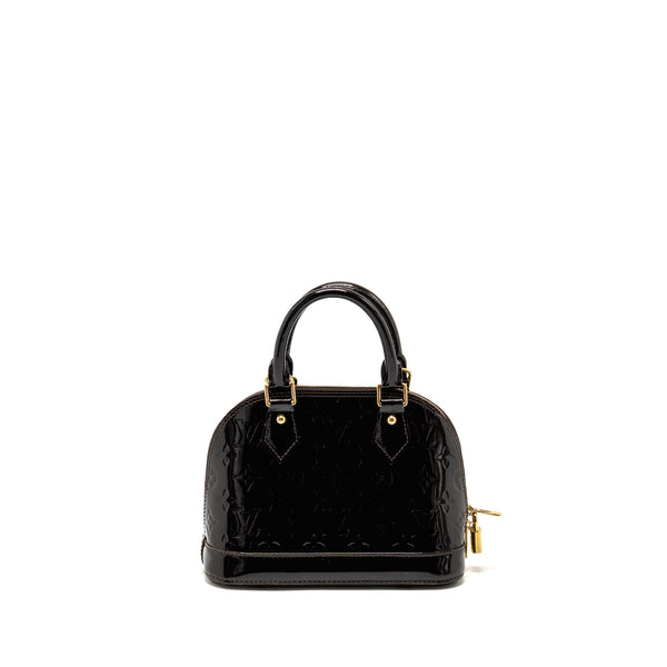 Louis Vuitton Alma BB Monogram Patent Amatante GHW