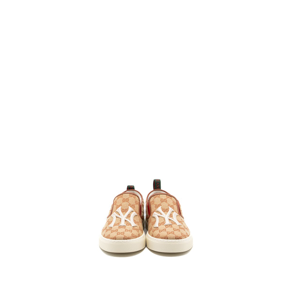Gucci size 42 GG slip-on sneaker canvas multicolour
